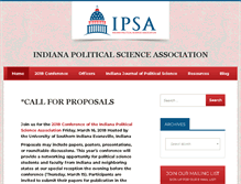 Tablet Screenshot of indianapsa.org